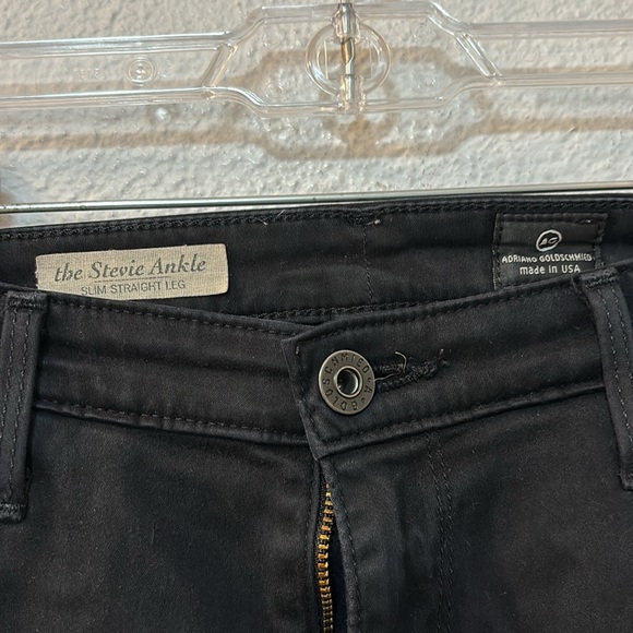 AG Stevie Ankle black skinny jeans - Picture 3 of 5